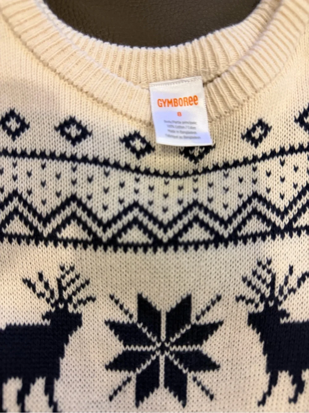 Gymboree cream knit